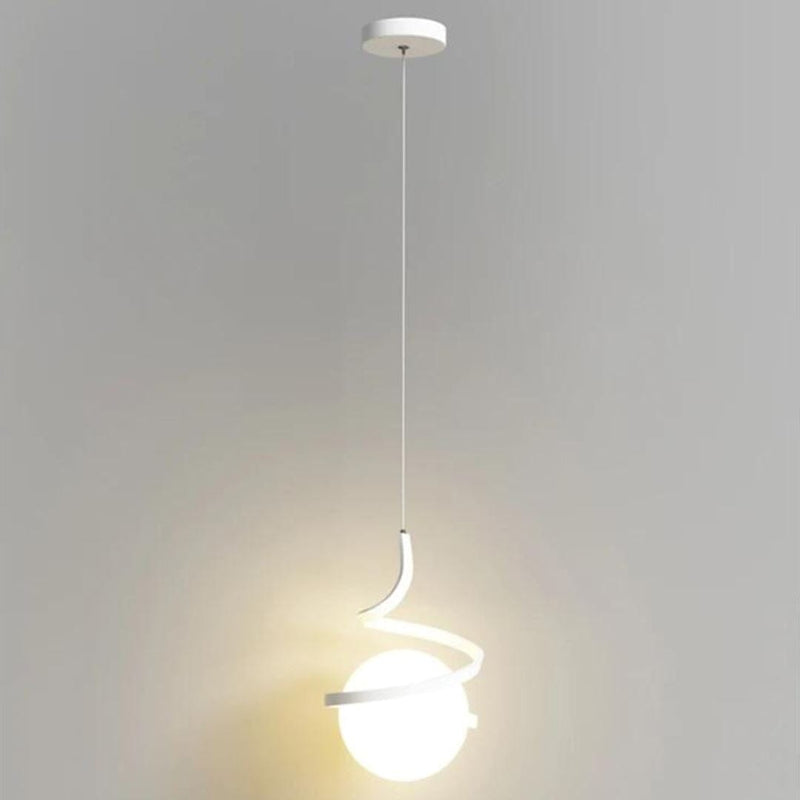 Orbit Spiral LED Pendant Light