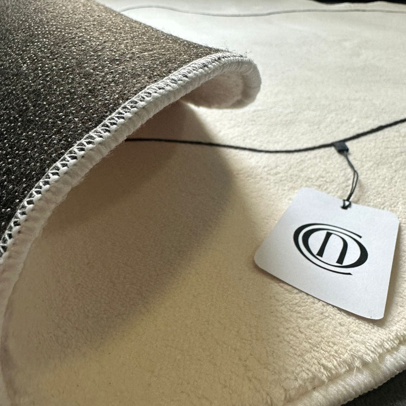 Tapete Decorativo Orgânico Abstrato Irregular Minimalista - Lux Comfort Tapete - 0006 Conceito