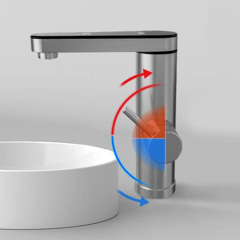 Torneira Elétrica Smooth Room com Display Touch LED 220V TorneiraLavabo - 0017 YuDome