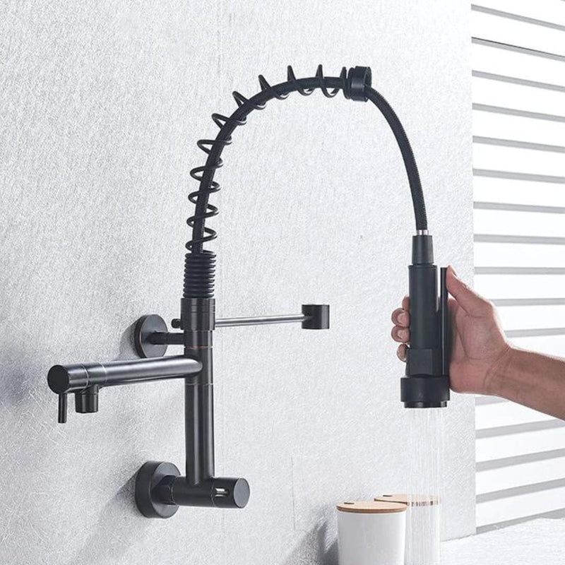 Torneira Gourmet Wall Senses 360° TorneiraCozinha - 0012 YuDome Preto