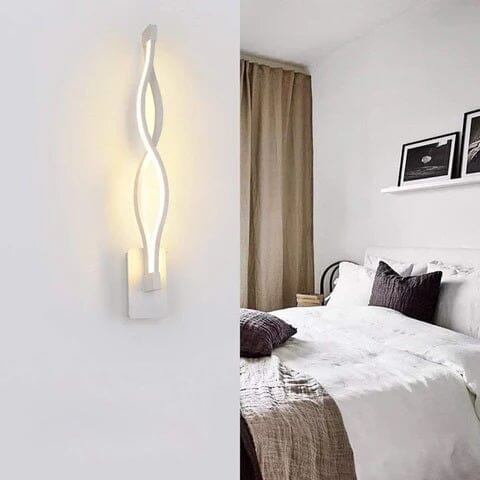 Wave LED Wall Lamp – Modern Decorative Aluminium Wall Light