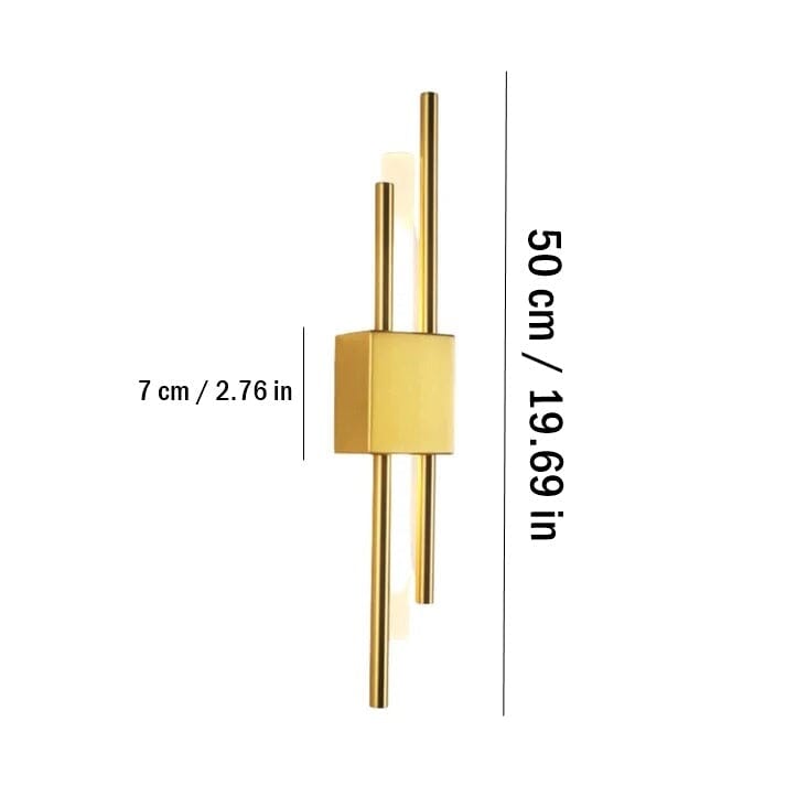 Kaya Gold Wall Lamp