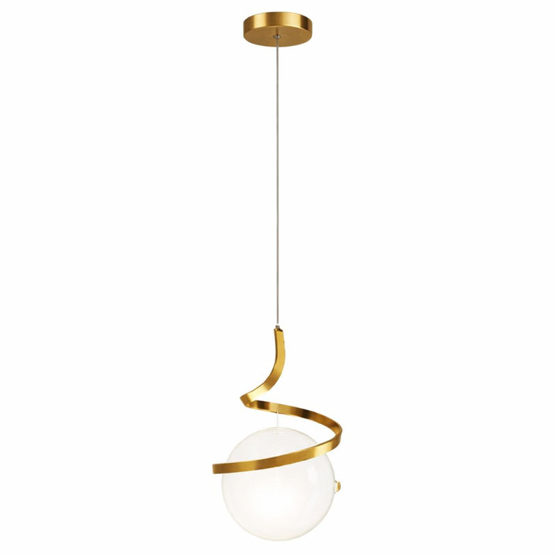 Orbit Spiral LED Pendant Light
