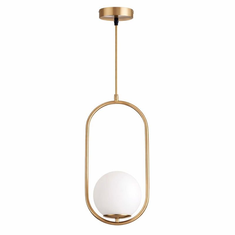 Sphere Line LED Pendant Light – Modern Minimalist Glass Design