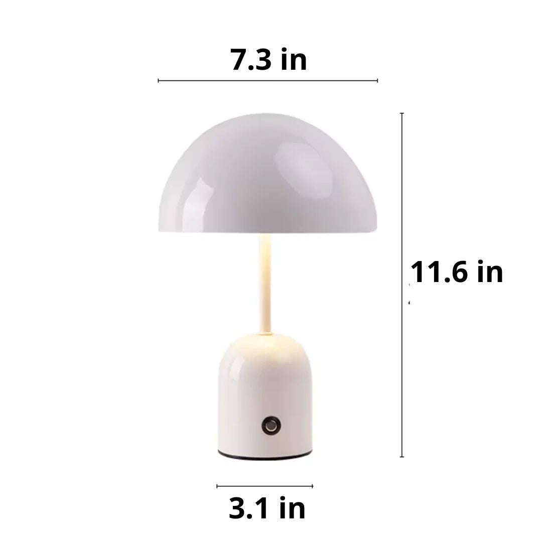 Bell Lumine Touch Table Lamp – 12” Modern Desk & Bedside Light