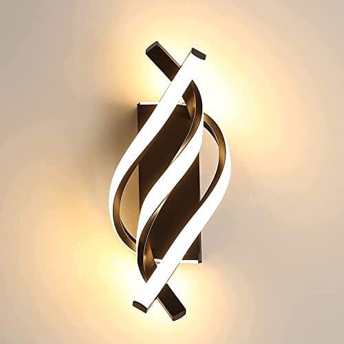 Triple Spiral LED Wall Lamp