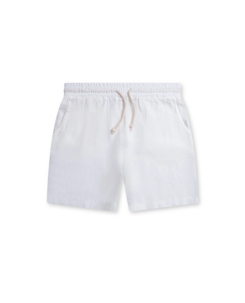 LAZARO LINEN SHORTS