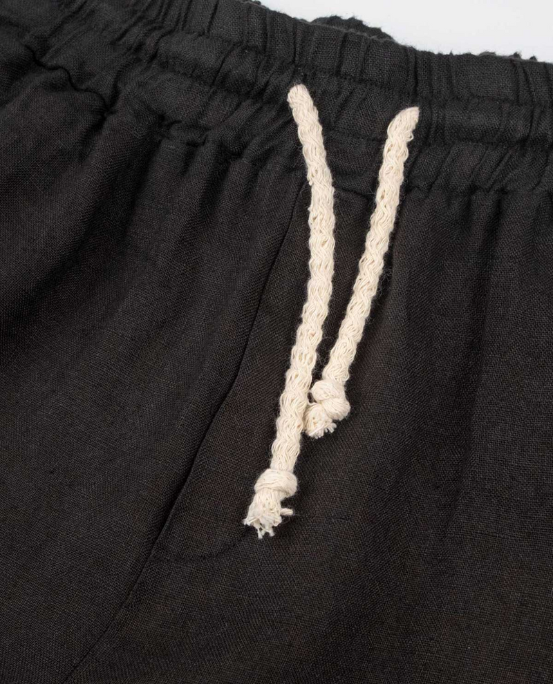 LAZARO LINEN SHORTS