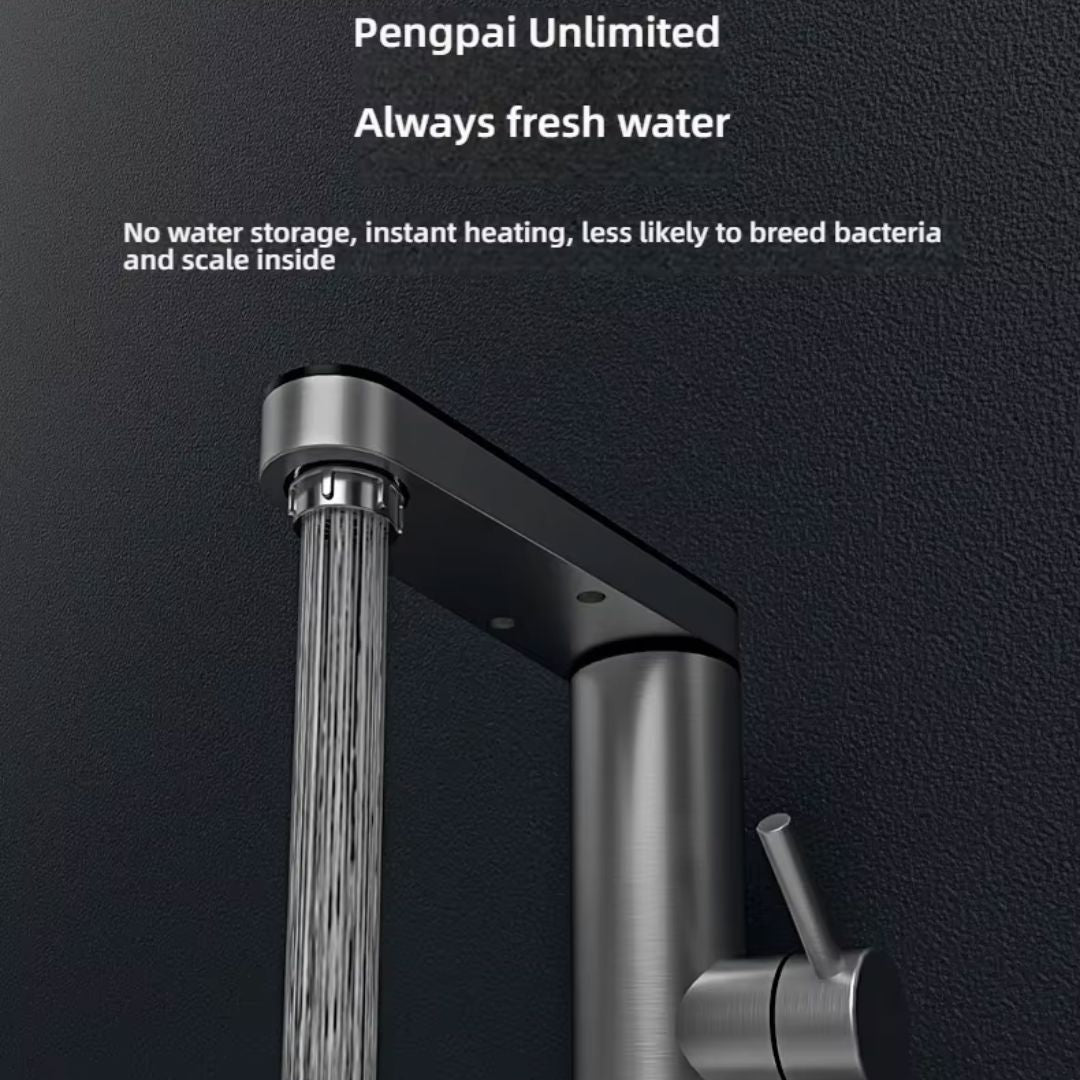 ThermoFlex Electric Instant Hot Water Tap with Touch LED Display – 220–240V