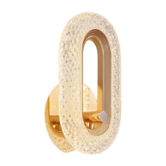 Luxury Oval Crystal Wall Lamp – Modern Decorative Lighting