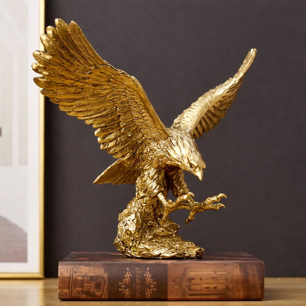 Golden Eagle Sculpture