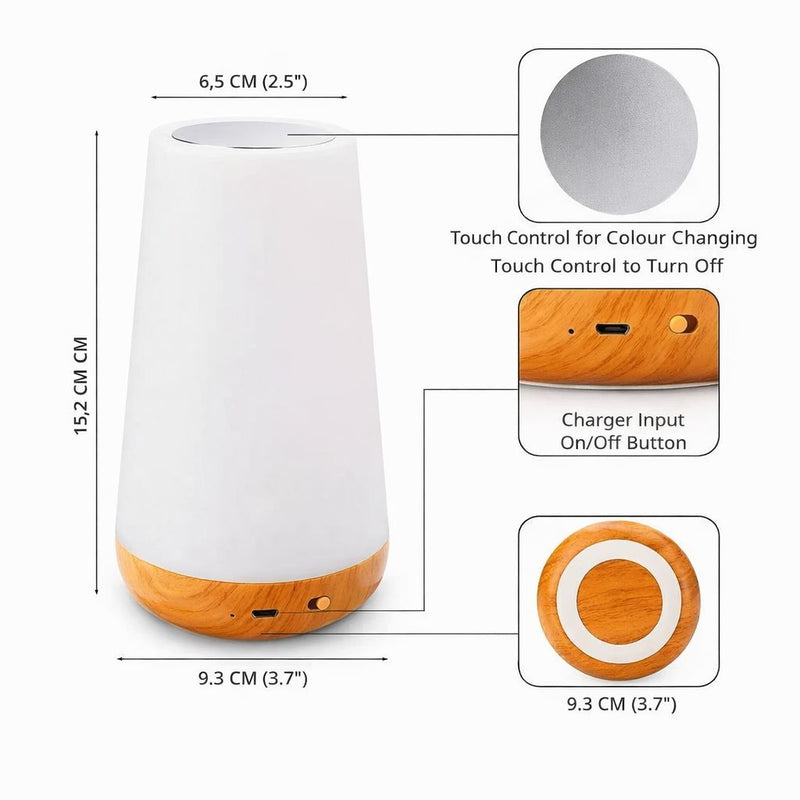 Aura Touch RGB Table Lamp - 13 Colours