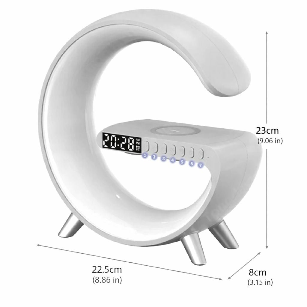 Zentra Lamp – Wireless Charging & RGB Light
