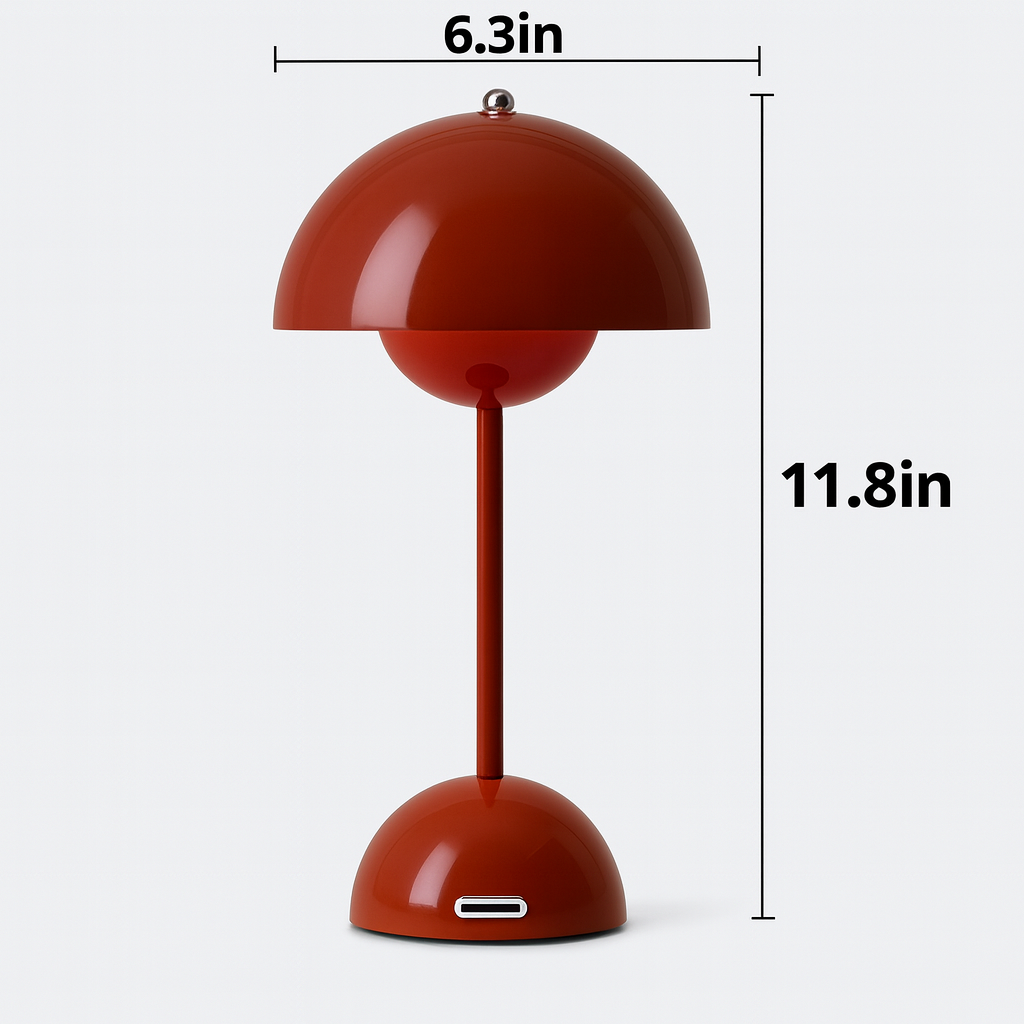 Infinitely Modern Table Lamp  – Stylish Home Decor Lighting 12in