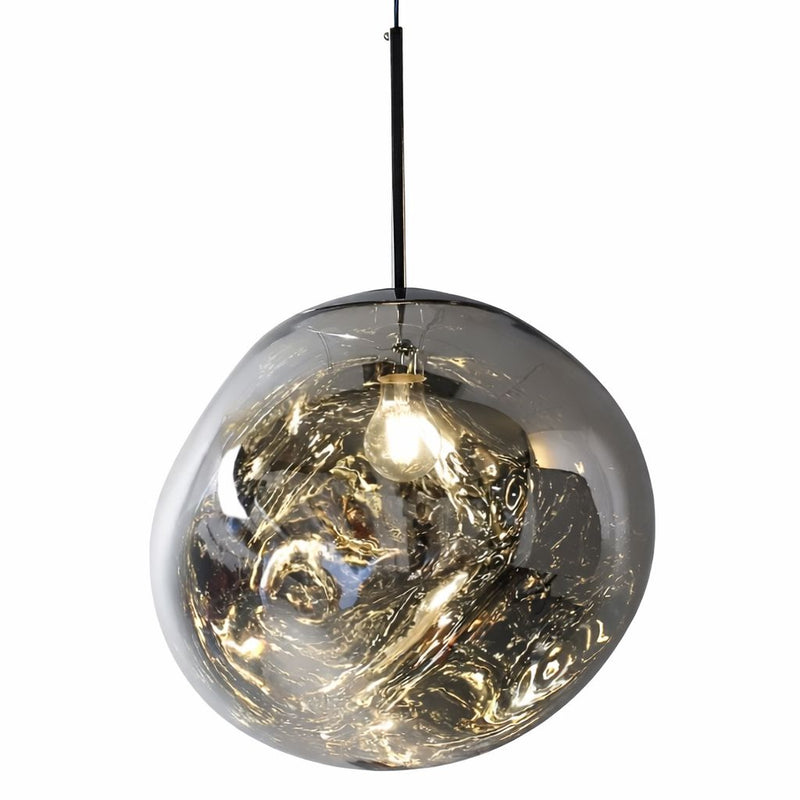 Nordic Macaron Lava Pendant Light – Luxury Oval Statement Lighting