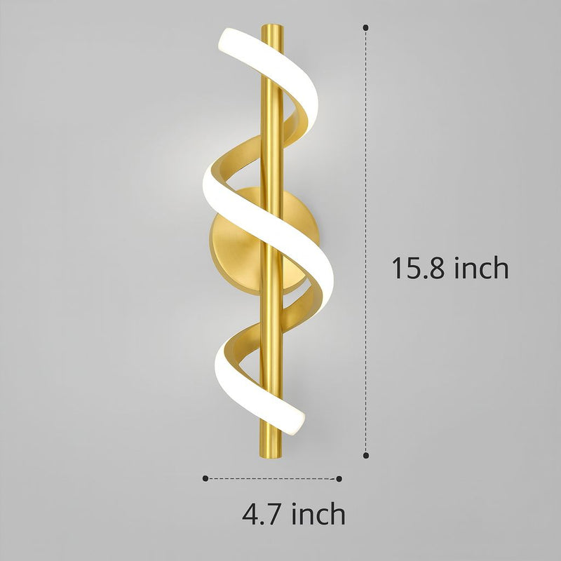 Wall Sconce Spiral II LED Light – Modern Minimalist Design