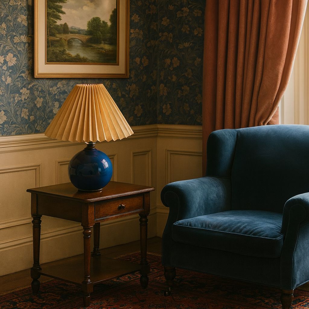 Vintage Mushroom Table Lamp – Retro Bedside & Desk Light