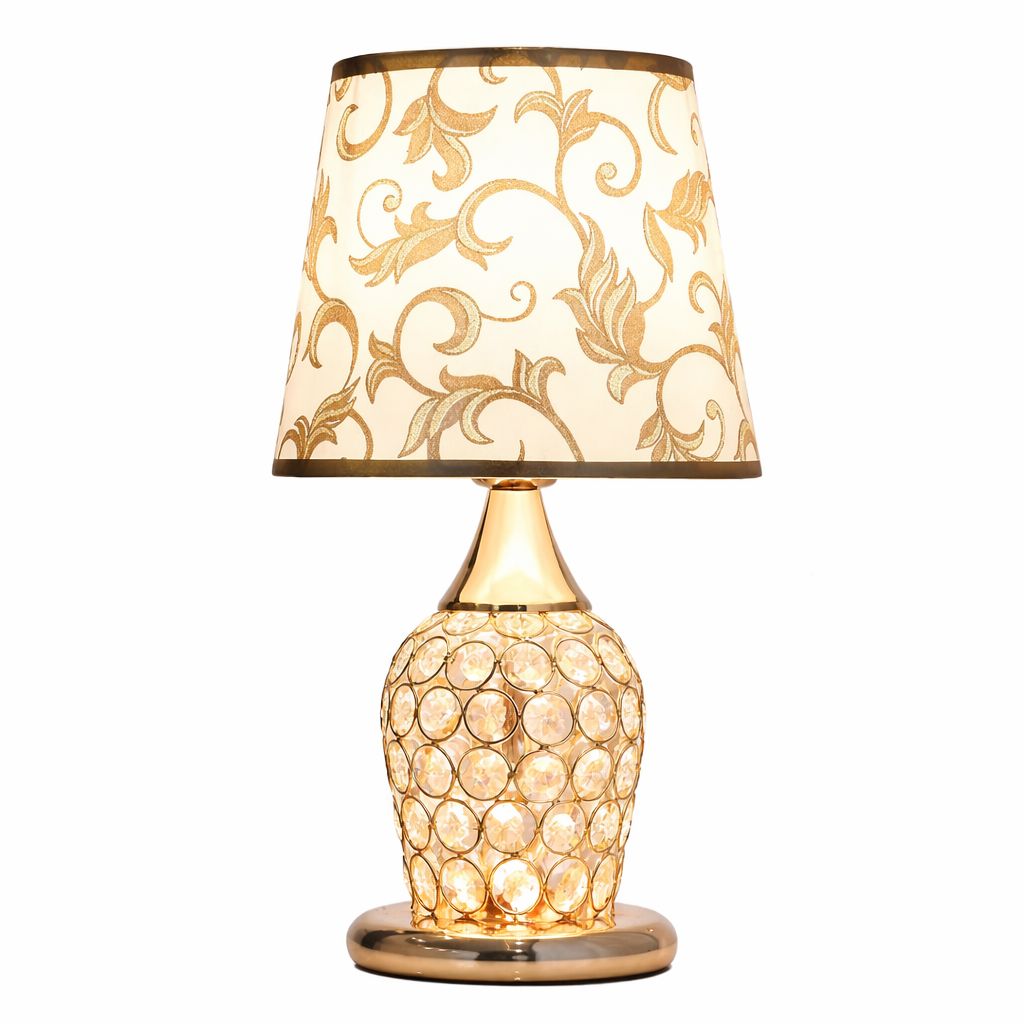 Classic Elegance Crystal Table Lamp