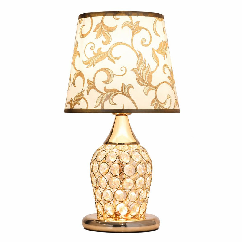 Classic Elegance Crystal Table Lamp