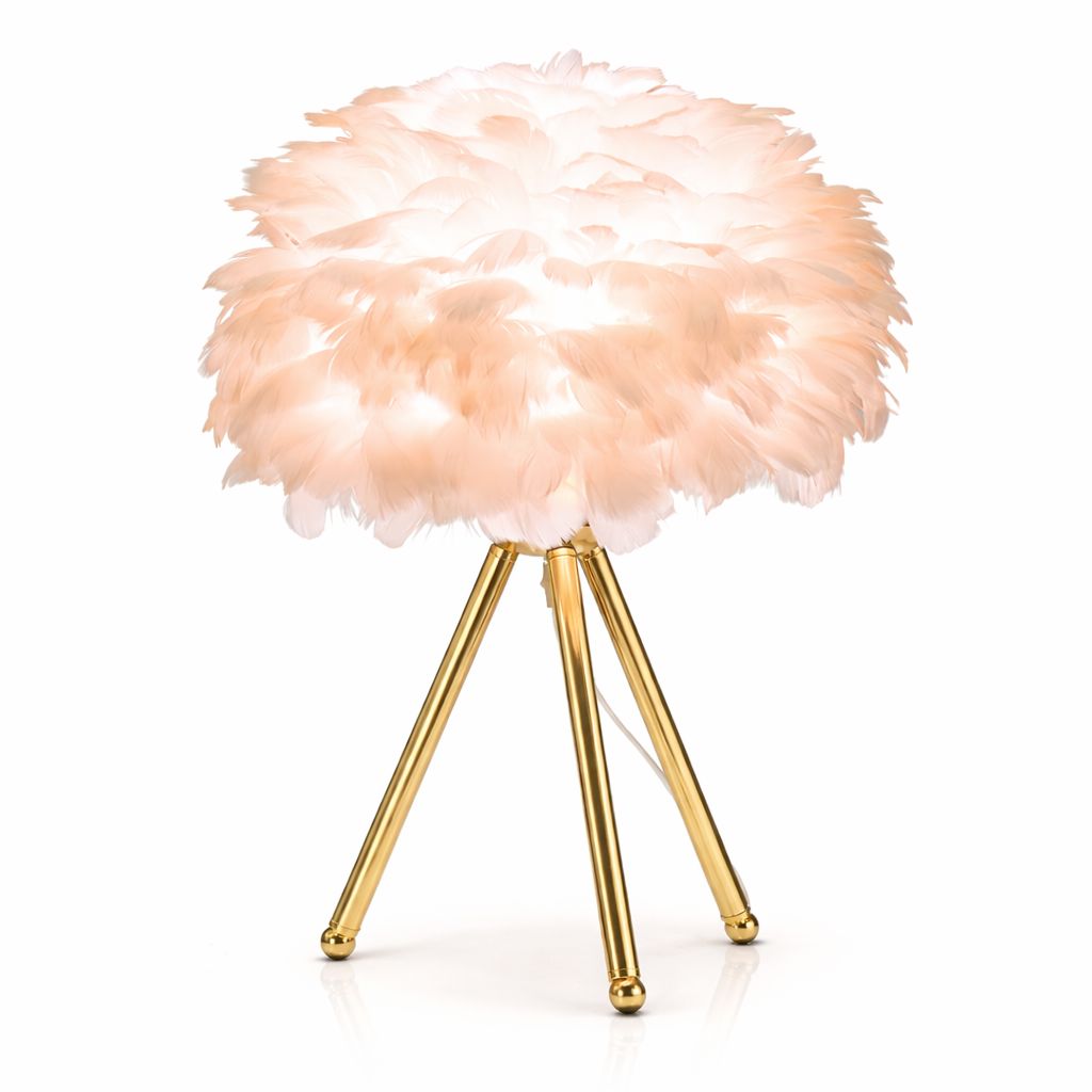 Feather Glow Table Lamp