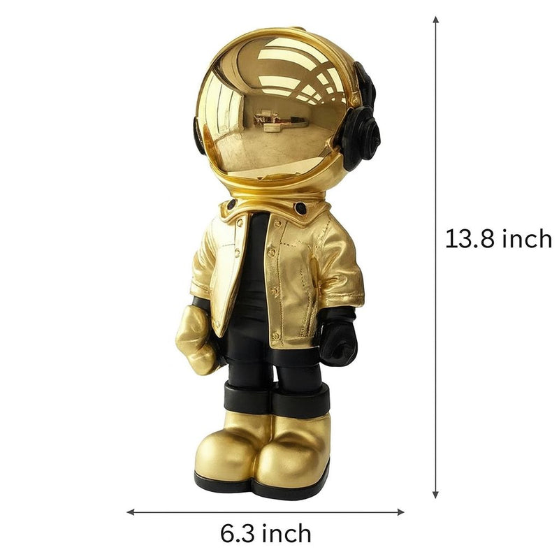 Modern Creative Astronaut Sculpture – 13.7in