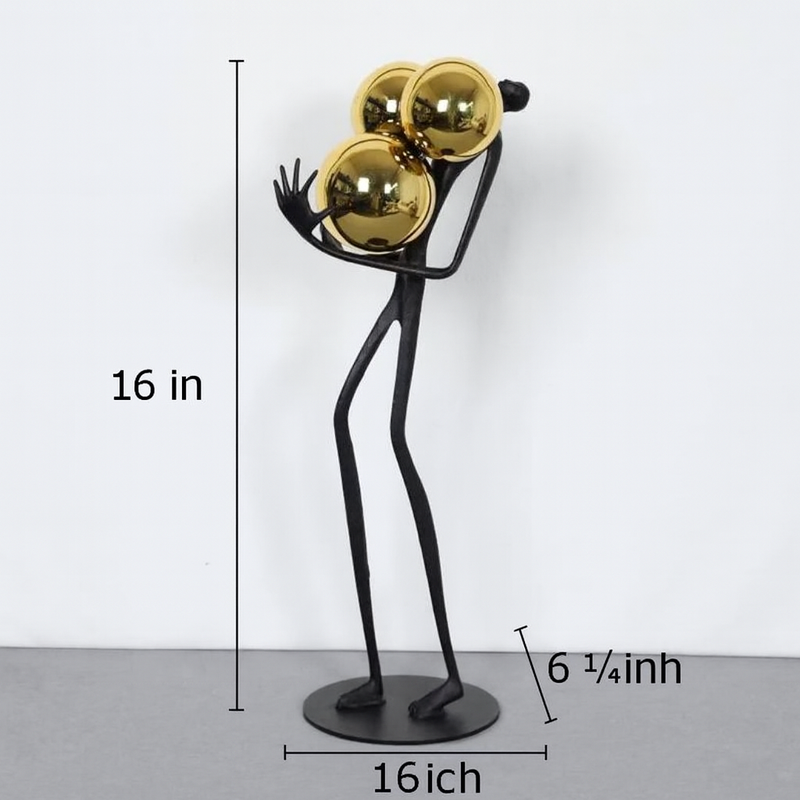 Balancing Act Decorative Sculpture – 16in