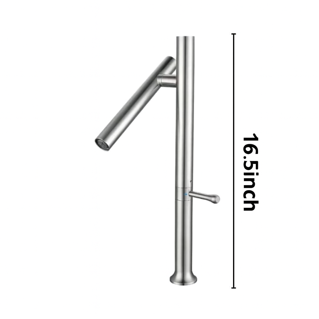 Cross-Cut Slight 360° Gourmet Kitchen Faucet
