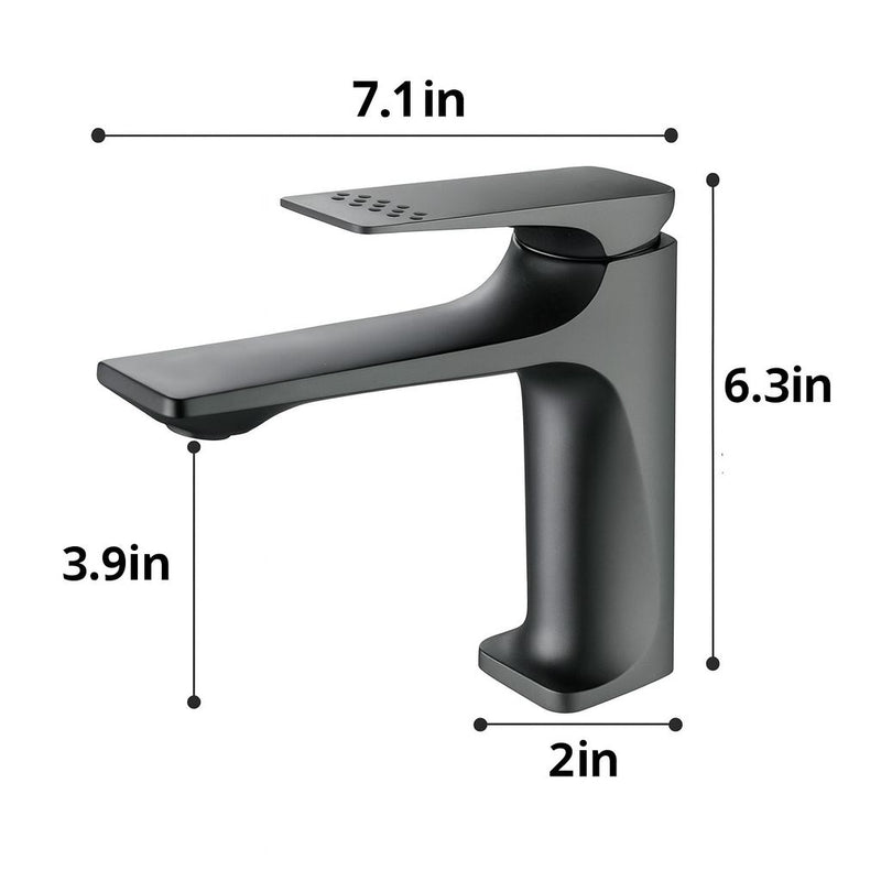 Brushed Classic Diamond Bathroom Mixer Tap – Timeless Elegance & Durability