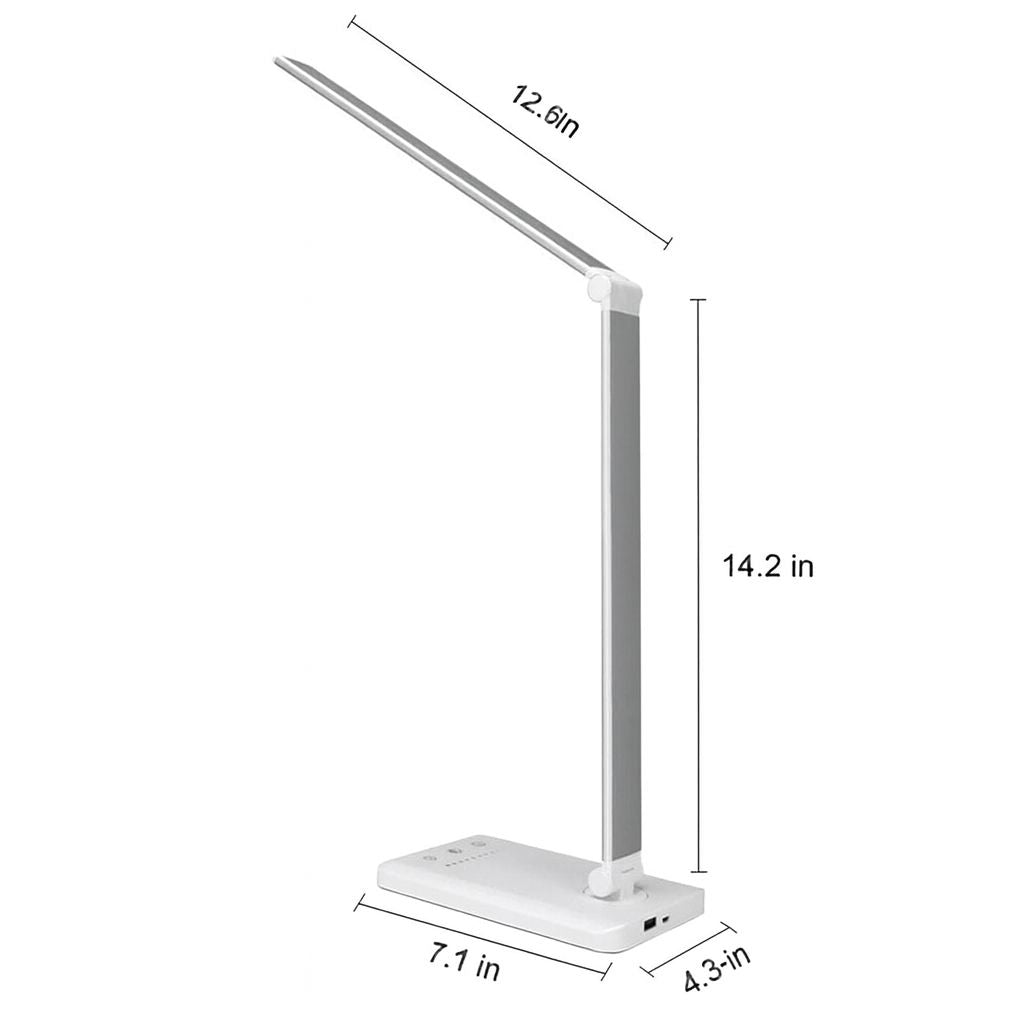 Multifunctional Touch Sensor USB Table Lamp – Adjustable LED Lighting