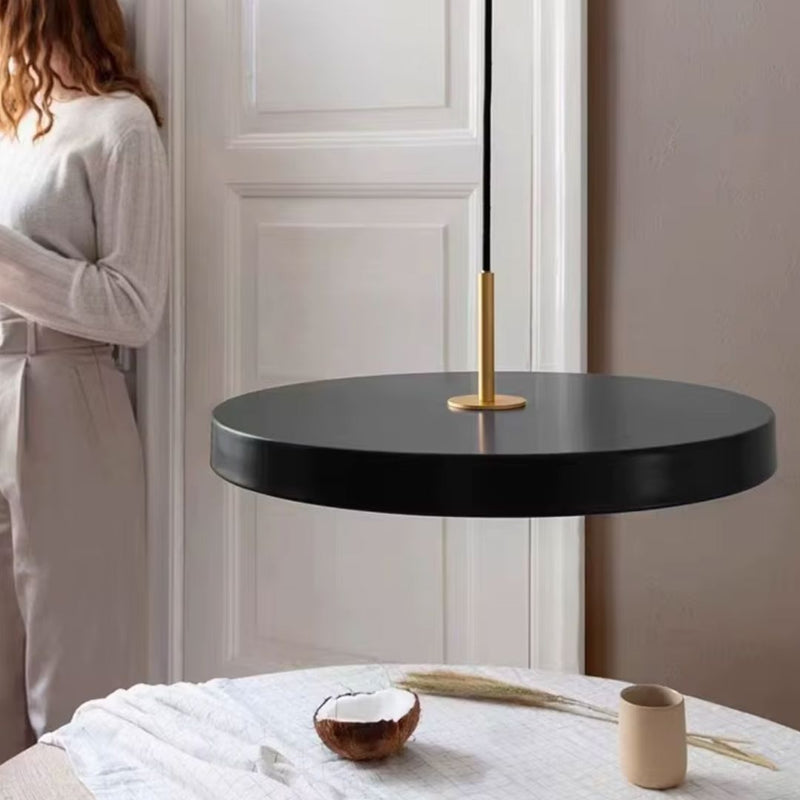 Nordic Minimalist Discus Pendant Light