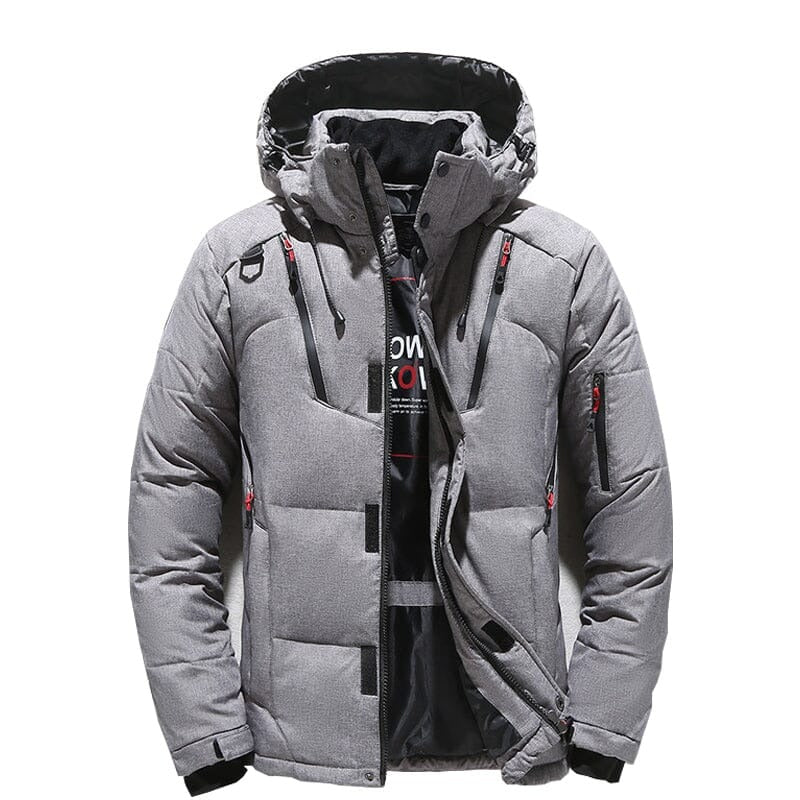 Men's Thermal Winter Jacket with Hood