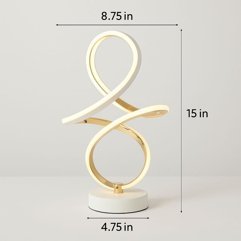 Boundless 15" LED Table Lamp – Modern Desk & Bedside Light