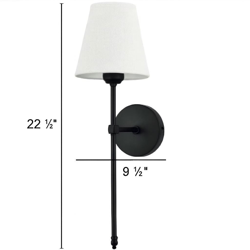 Classic American Wall Sconce Light 22.4" LED Vintage Style