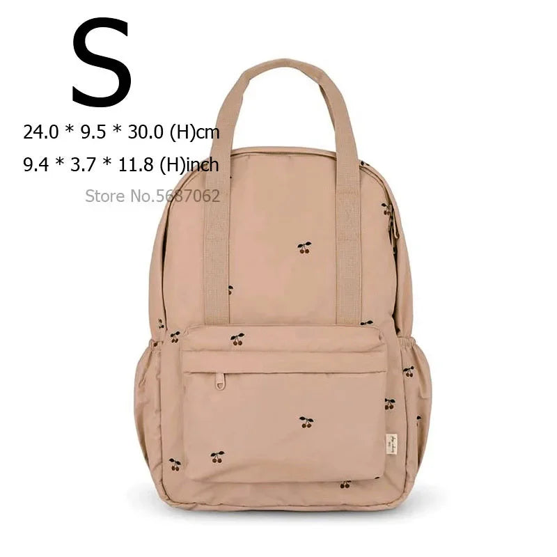 Kids Cherry Backpack – Cute Parent-Child Travel & School Bag