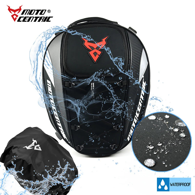 Waterproof Motorcycle Backpack – Multifunctional Tail Bag