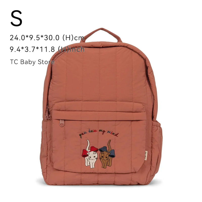 Kids Cherry Backpack – Cute Parent-Child Travel & School Bag