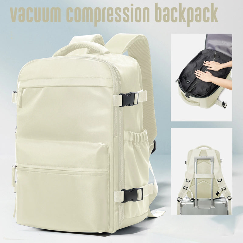 Expandable Travel Backpack – Large Capacity Laptop Backpack for Business, Travel & Everyday