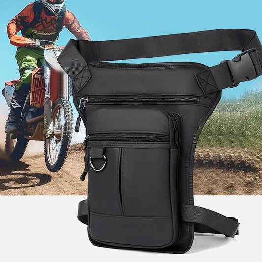 Waterproof Tactical Motorcycle Leg Bag – Outdoor Riding Pack