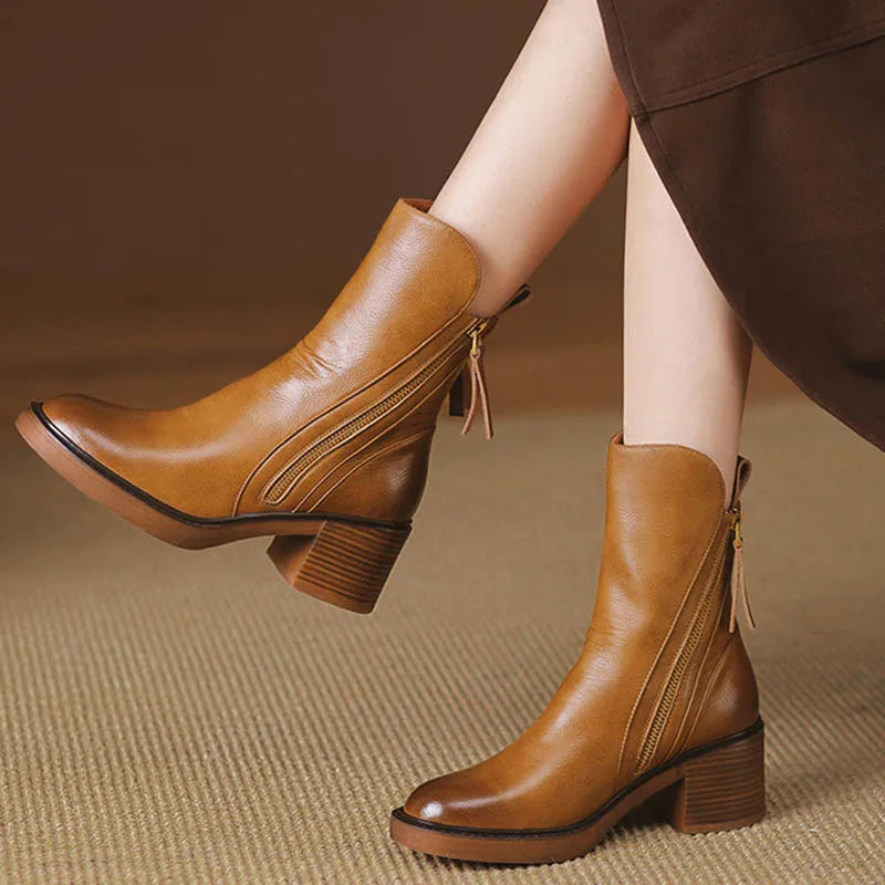 Brooklyn Casual Leather Boot