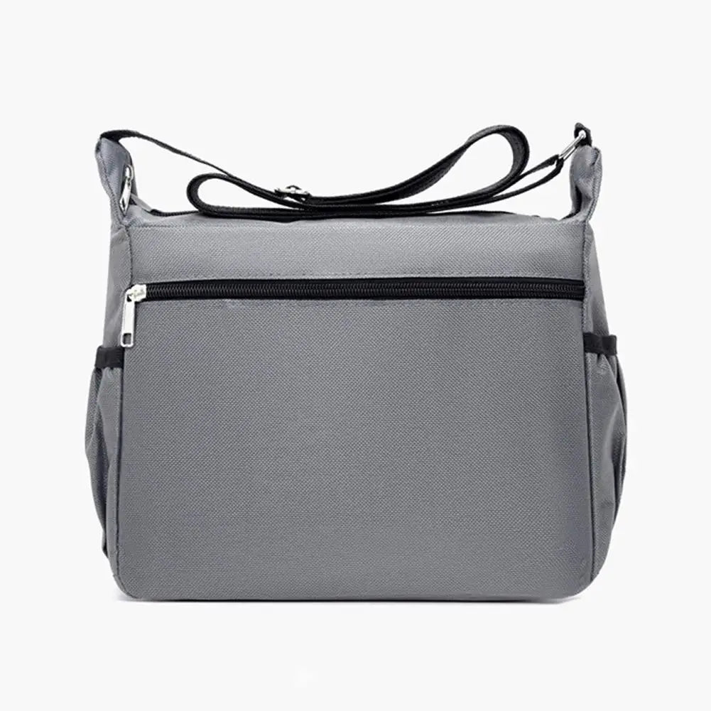 Men’s Large Crossbody Bag – Multi-Pocket Shoulder & Business Bag