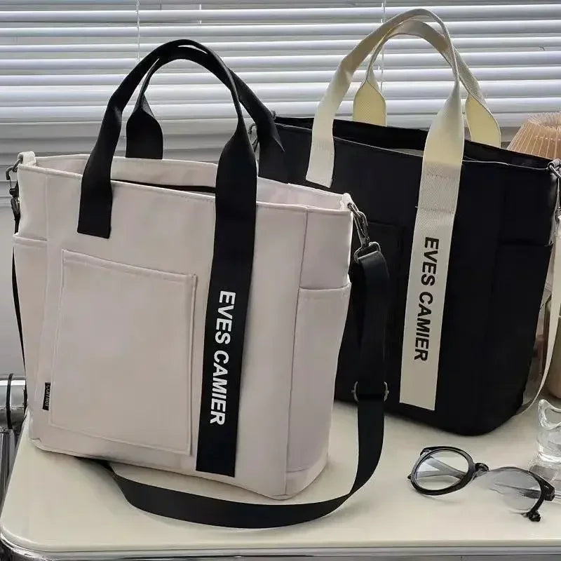 Waterproof Nylon Tote Bag – Large Capacity & Stylish Shoulder Bag