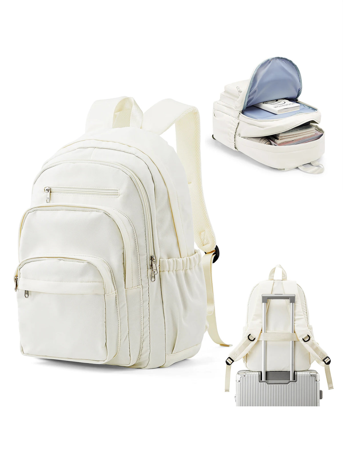 Cute Multipocket School Backpack – Lightweight & Stylish