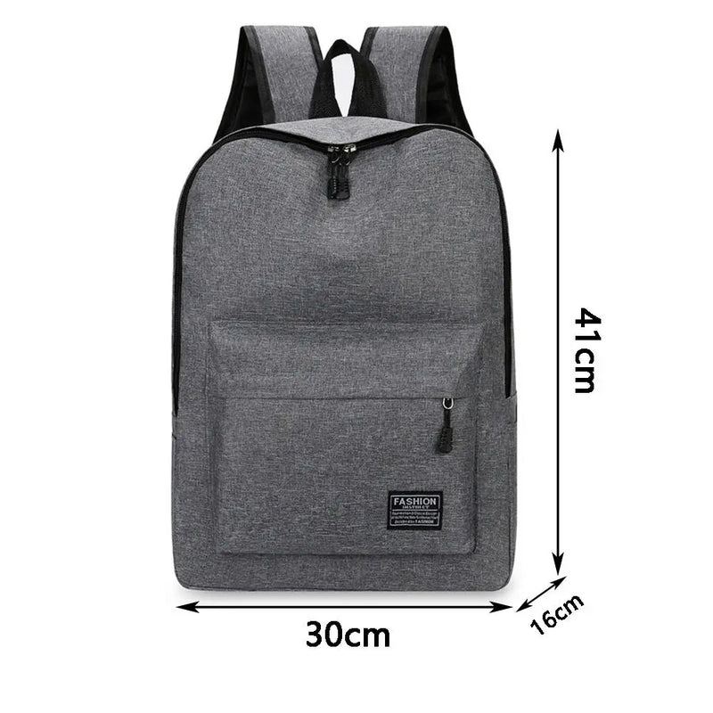 Men’s Minimalist Backpack – Large Capacity, Versatile & Unisex