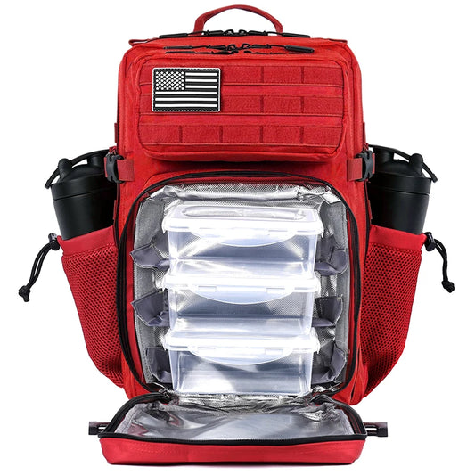45L Insulated Meal Prep Backpack – Tactical Cooler Bag for Gym & Travel