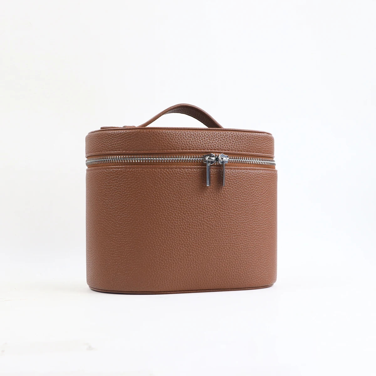 Personalized PU Leather Travel Cosmetic Bag – Large Capacity