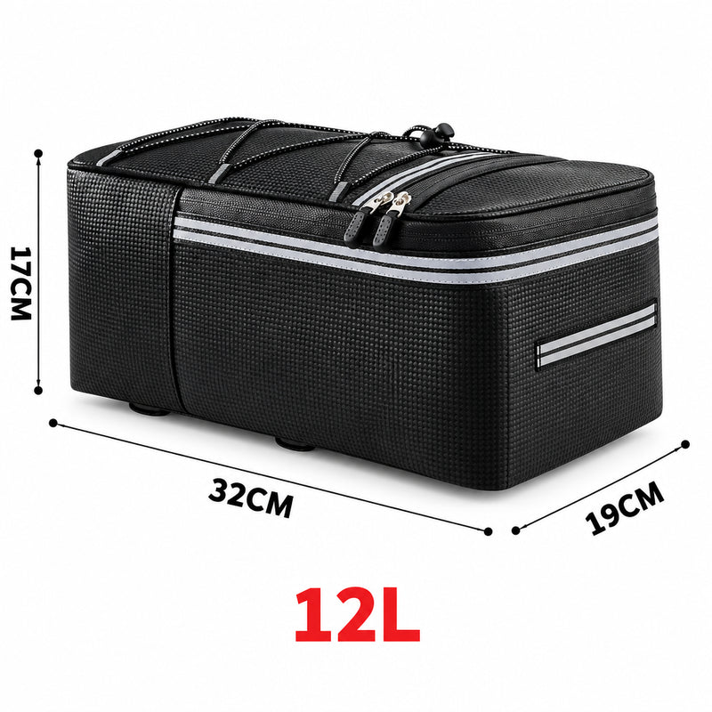 Bike Rear Seat Bag – Waterproof Cycling Rack & Travel Storage