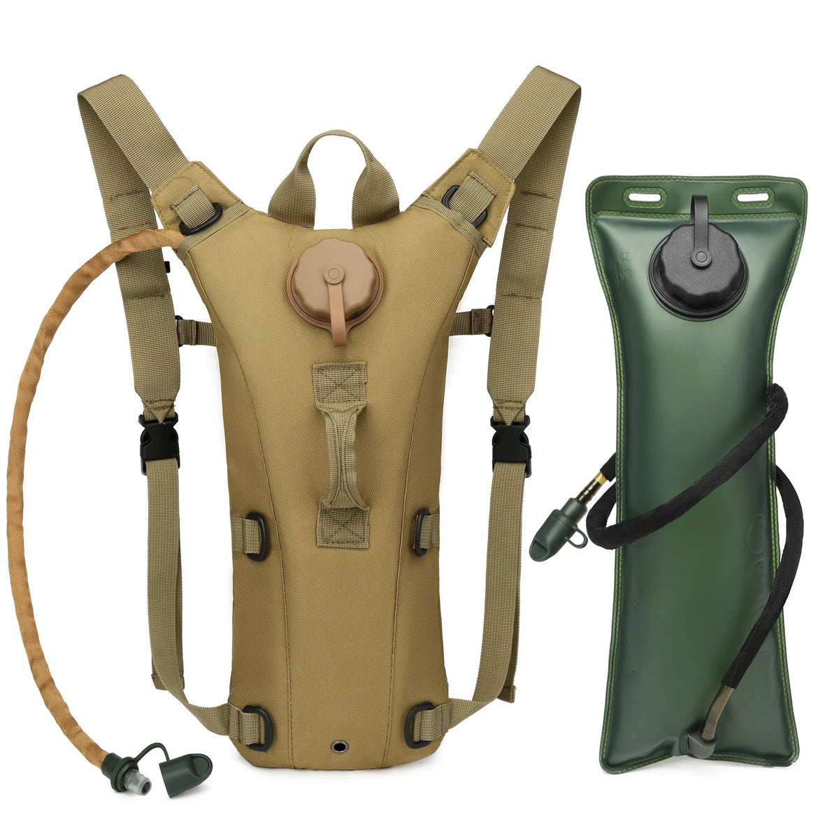 3L Hydration Backpack – Waterproof Nylon for Hiking & Cycling