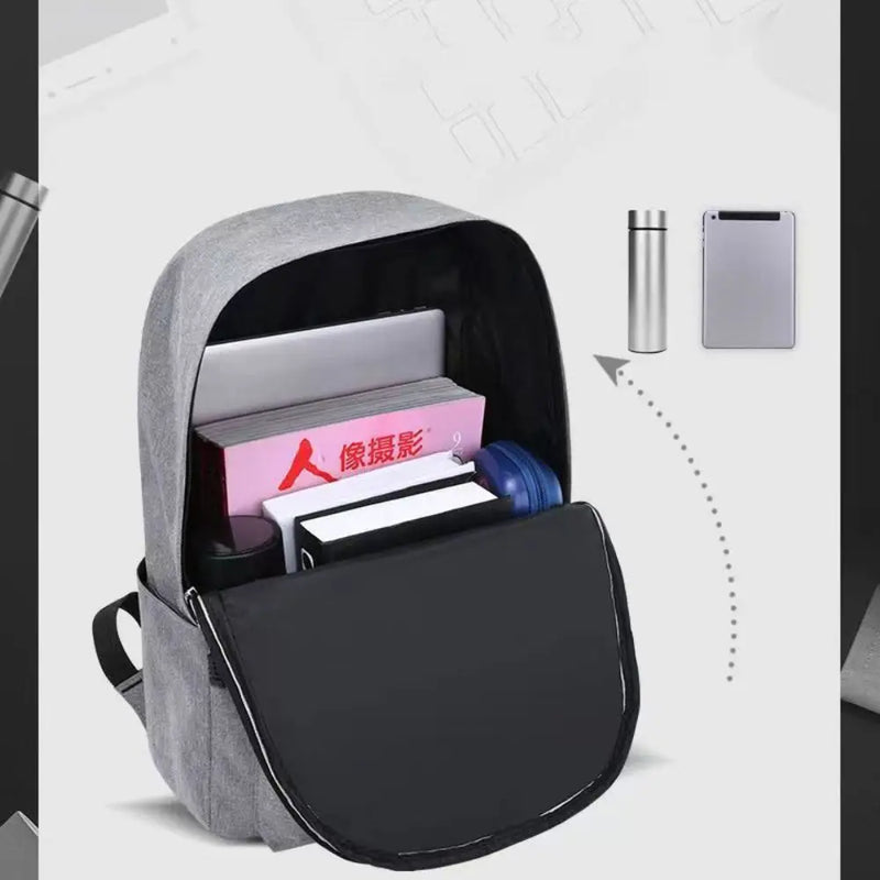 Men’s Minimalist Backpack – Large Capacity, Versatile & Unisex