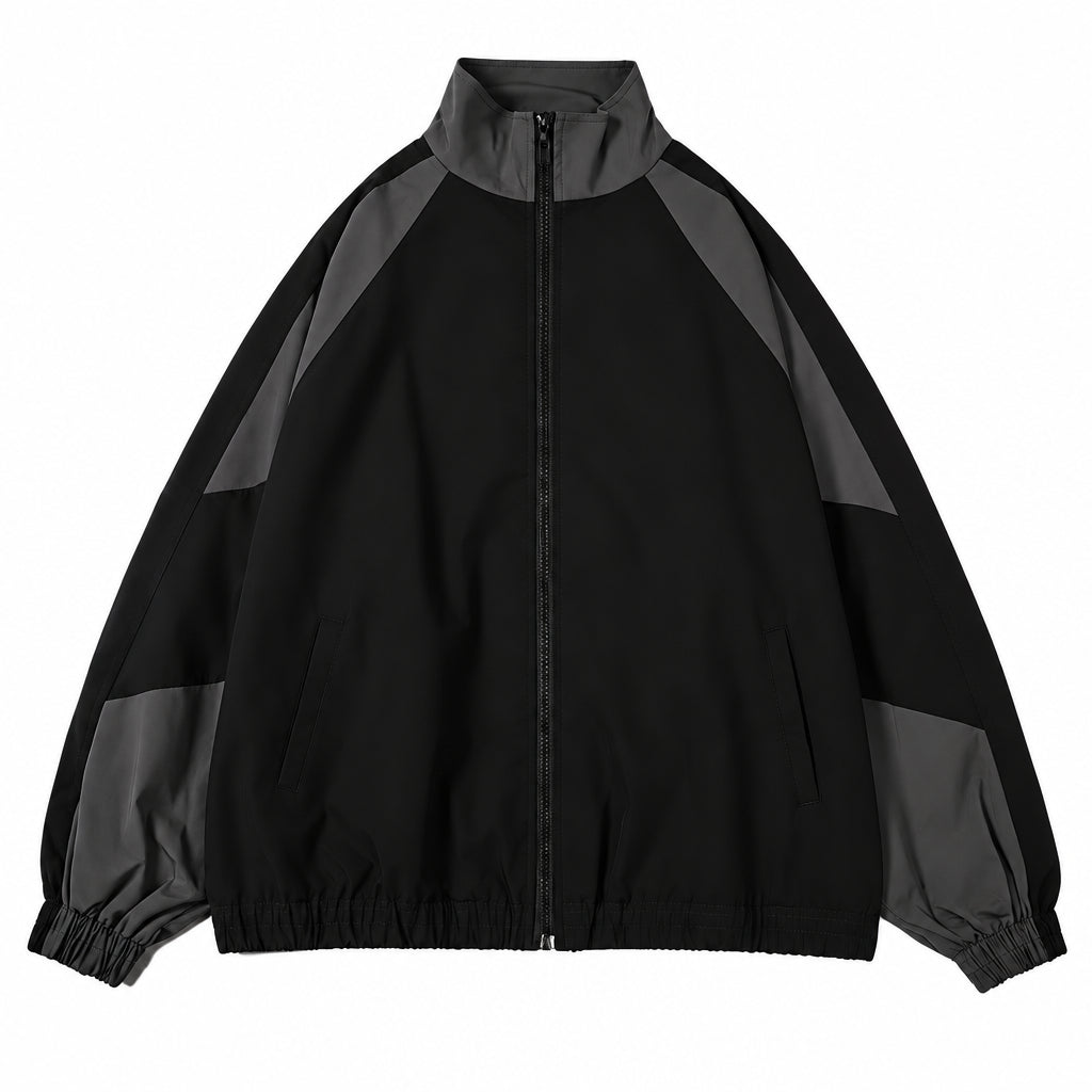 Men’s Reflective Windbreaker – Zipper, Lightweight & Streetwear