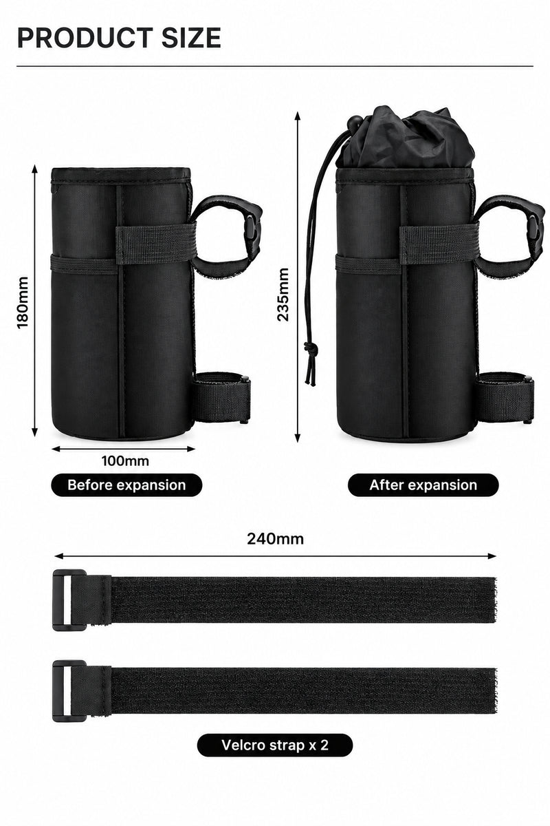 Bike Bottle Bag – Insulated MTB Cycling Pouch